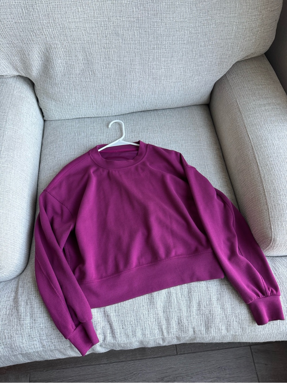 lululemon athletica Crewneck Sweater in Magenta